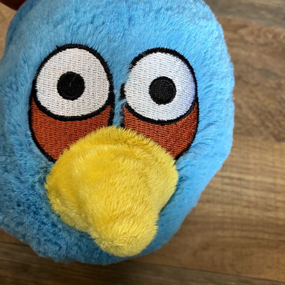 Angry Birds Blue Bird 6" Stuffed Plush 2010 Commonwealth Toy - Picture 3 of 8